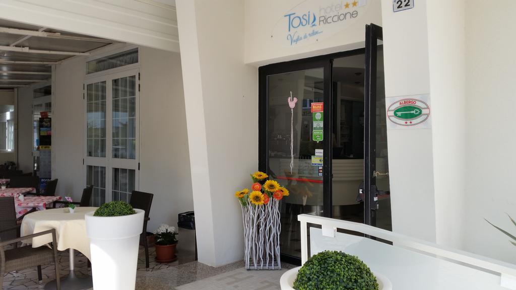 Hotel Tosi Riccione Exteriör bild
